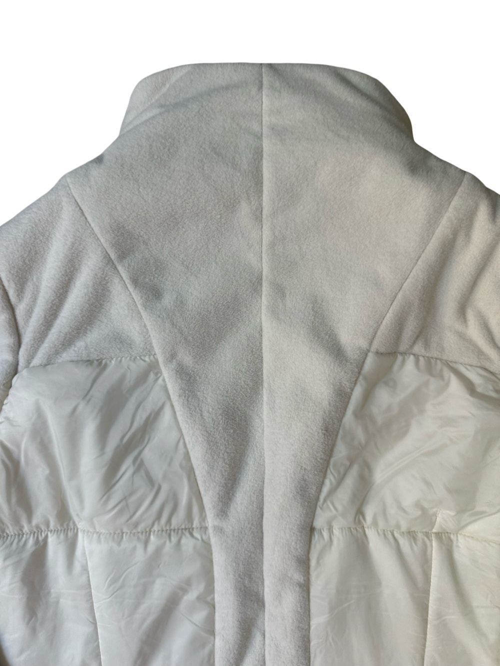 Lululemon St Moritz Jacket in Polar Cream Wond Water Resistant Fleece Sz 6 - Picture 5 of 11